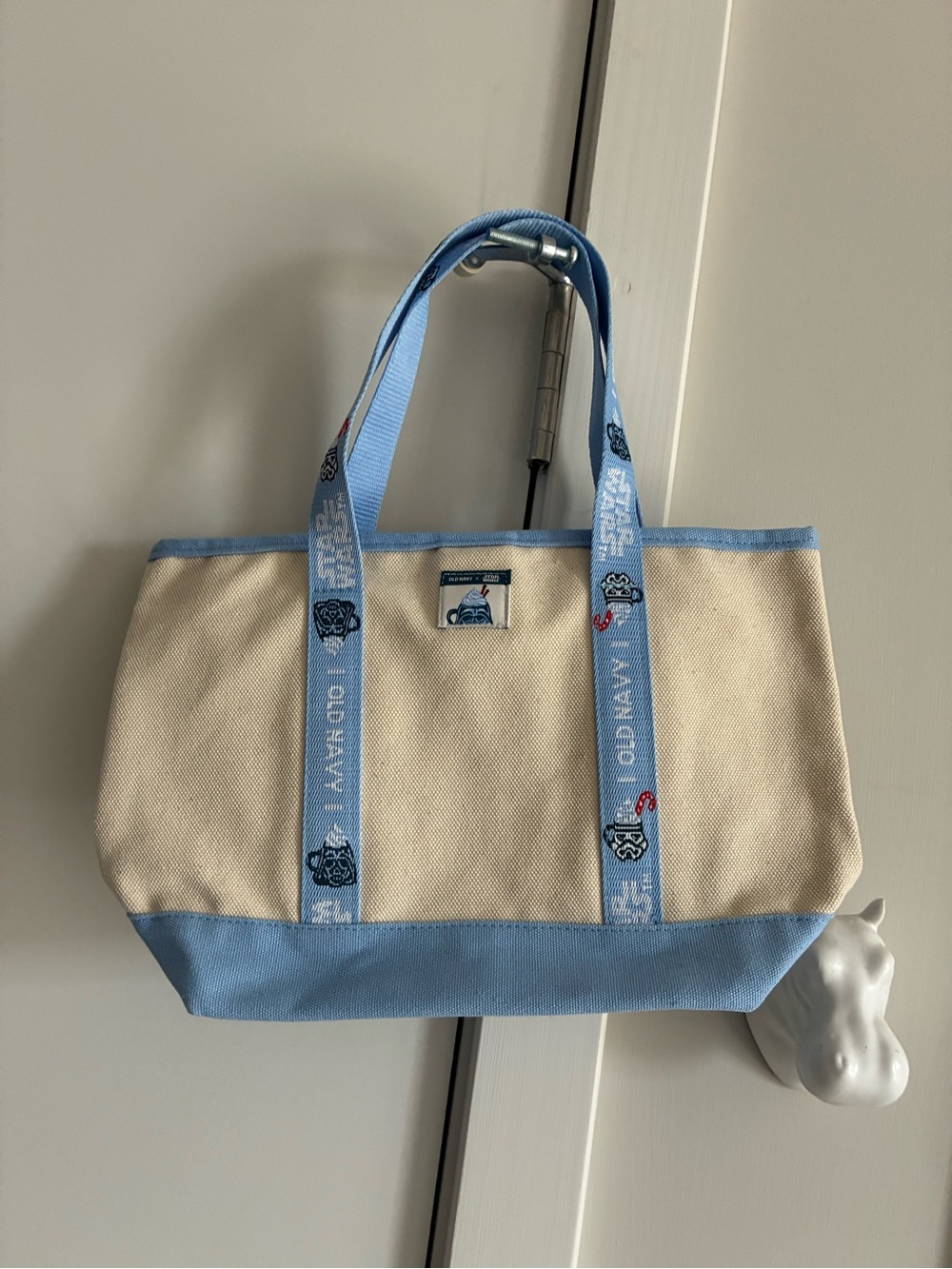 Star Wars Old Navy Canvas Holiday Tote. Collectible.
